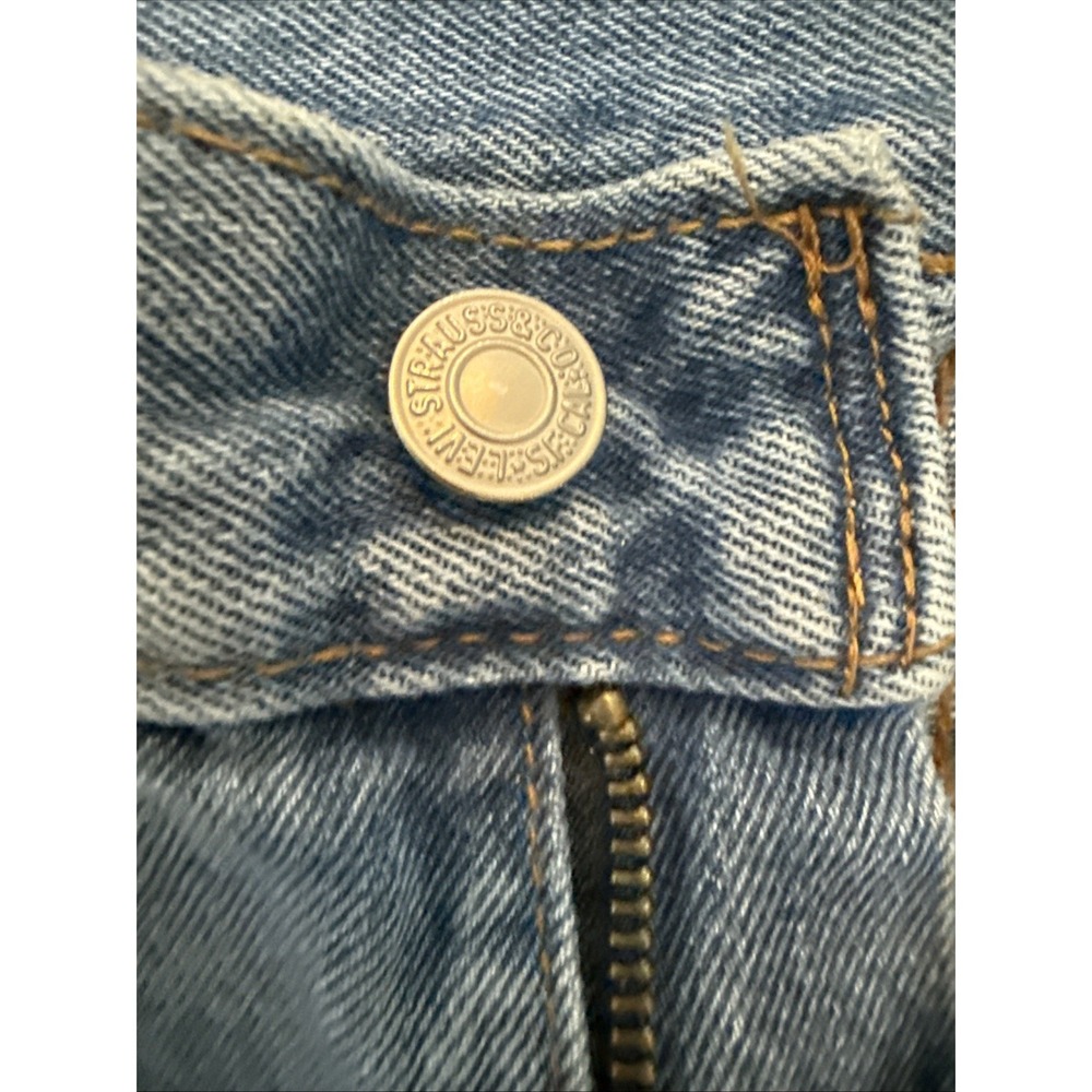 Levi Jeans 505 Size W32 L32. TWO PAIR! Straight Leg. Y2K Vintage. - Picture 12 of 14